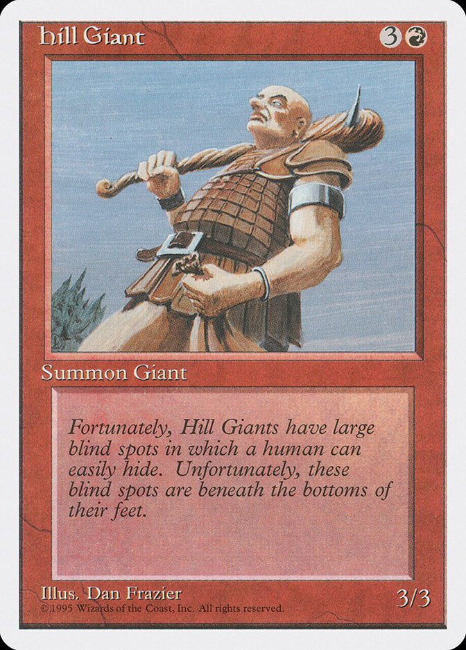 Hill Giant 201/378 (Fourth Edition)  | Good Games Modbury