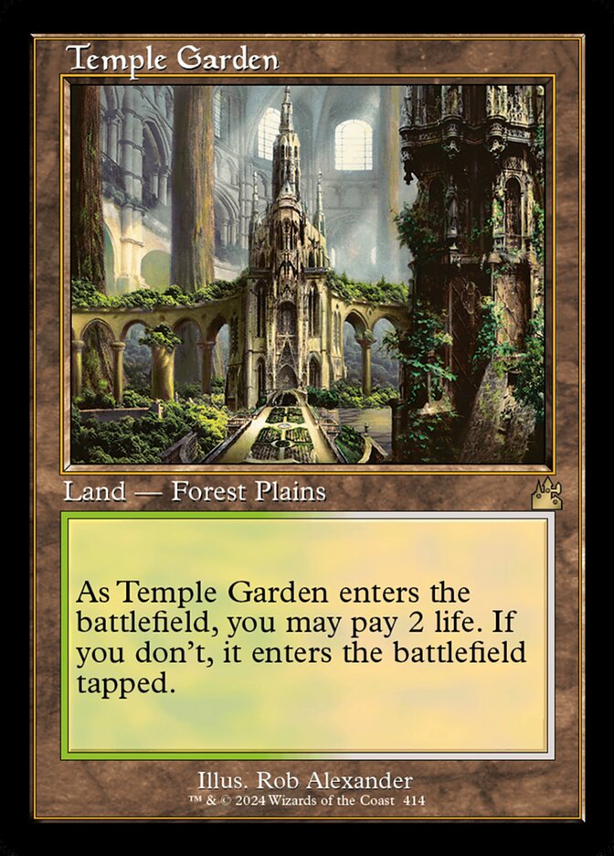 Temple Garden 414 (Ravnica Remastered)  - Retro | Good Games Modbury