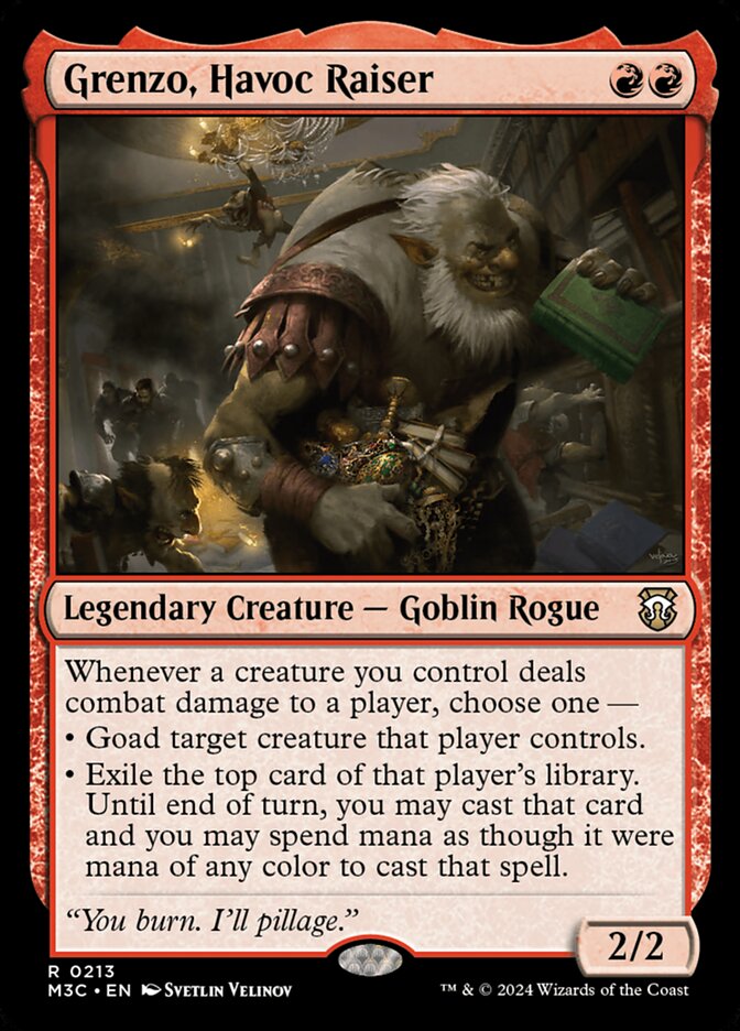 Grenzo, Havoc Raiser 213/411 (Commander: Modern Horizons 3)  | Good Games Modbury