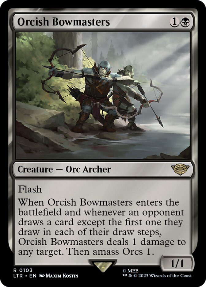 Orcish Bowmasters 103 (Universes Beyond: The Lord of the Rings: Tales of Middle-earth)  | Good Games Modbury