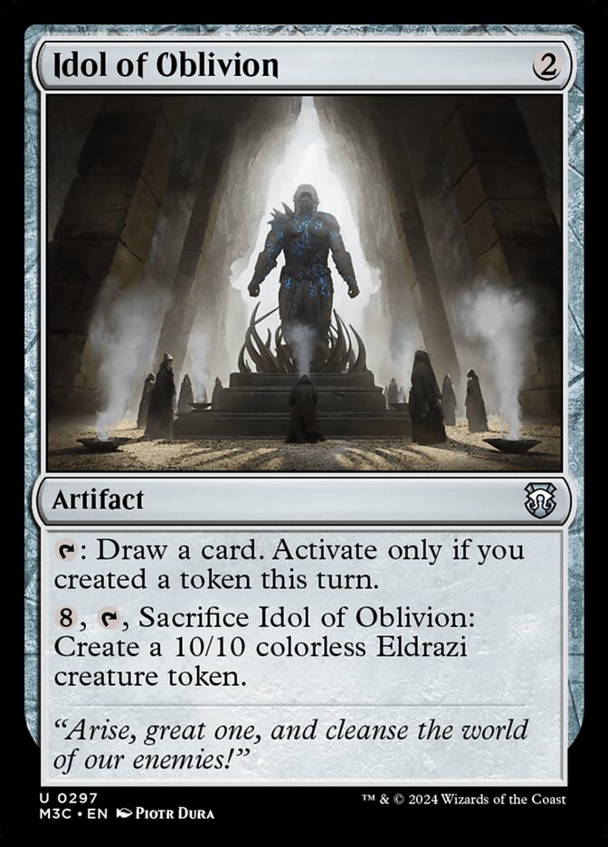 Idol of Oblivion 297/411 (Commander: Modern Horizons 3)  | Good Games Modbury