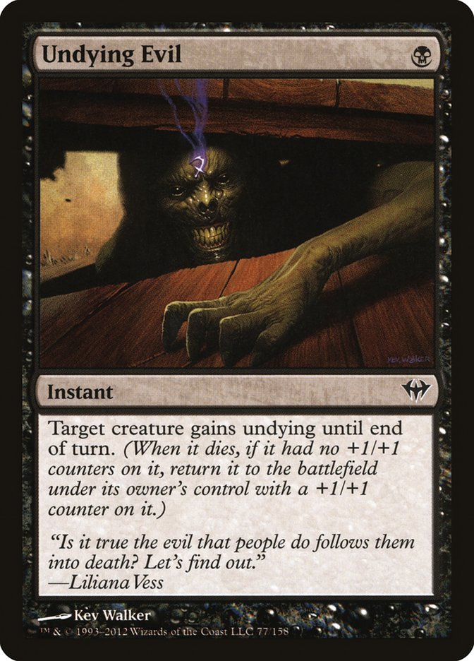 Undying Evil 77 (Dark Ascension)  - Foil | Good Games Modbury