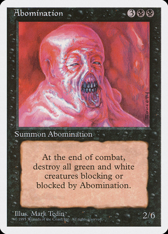 Abomination 117/378 (Fourth Edition)  | Good Games Modbury