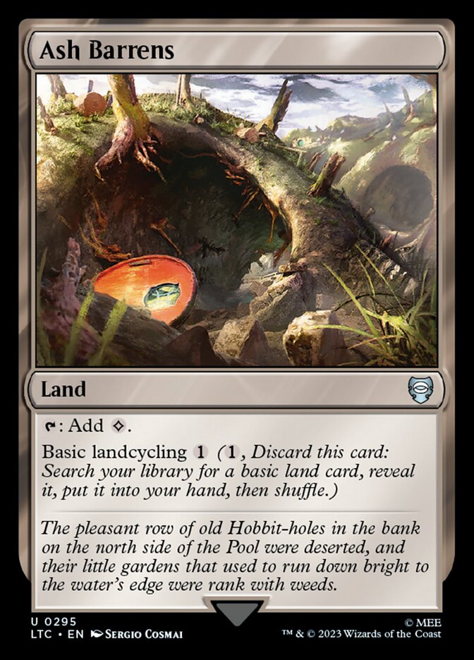 Ash Barrens 295/347 (Commander: The Lord of the Rings: Tales of Middle-earth)  | Good Games Modbury
