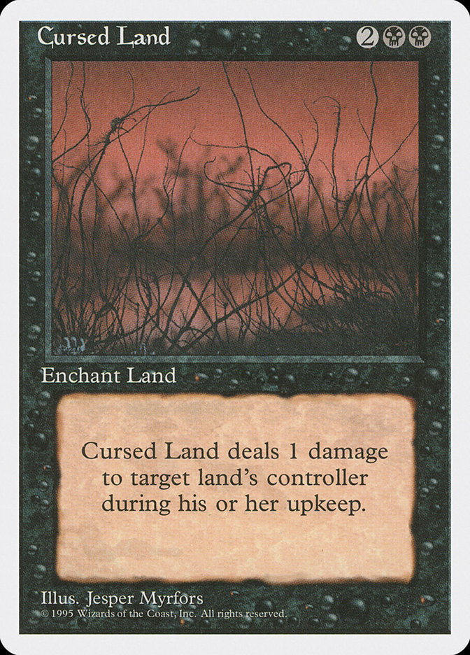 Cursed Land 127/378 (Fourth Edition)  | Good Games Modbury
