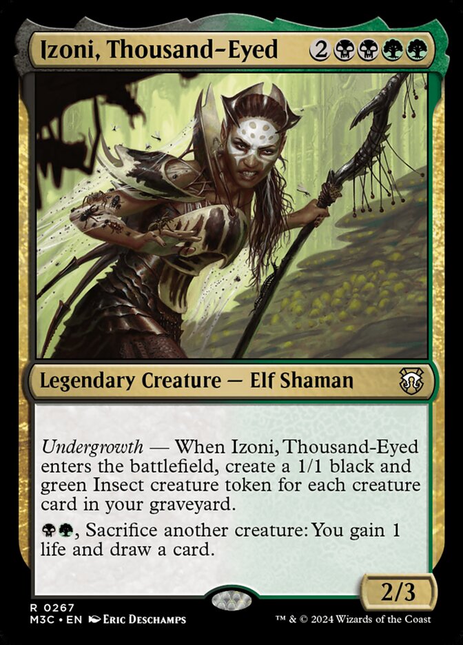Izoni, Thousand-Eyed 267/411 (Commander: Modern Horizons 3)  | Good Games Modbury