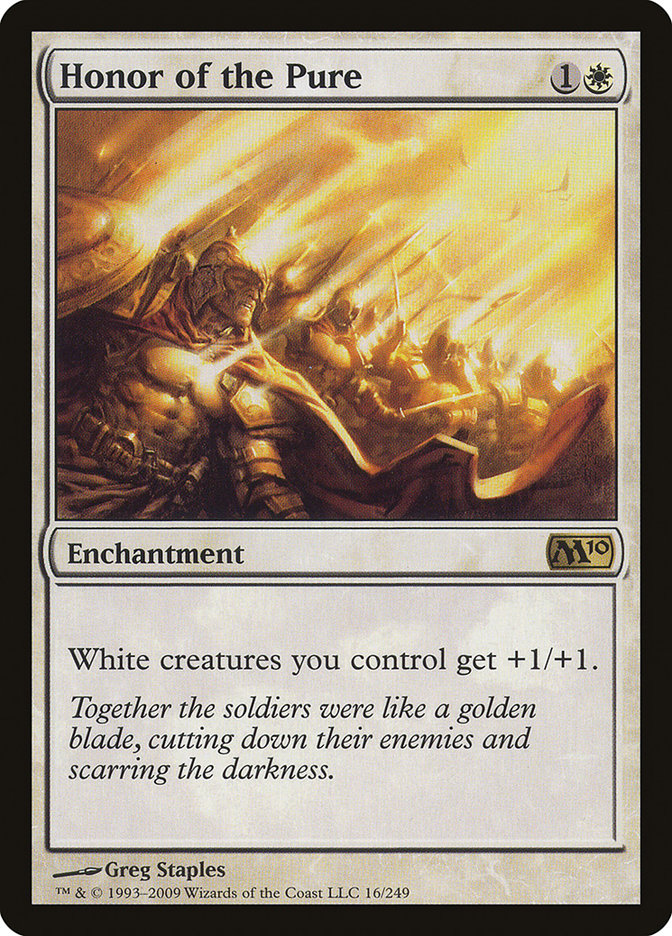 Honor of the Pure 16/249 (Magic 2010 (M10))  | Good Games Modbury