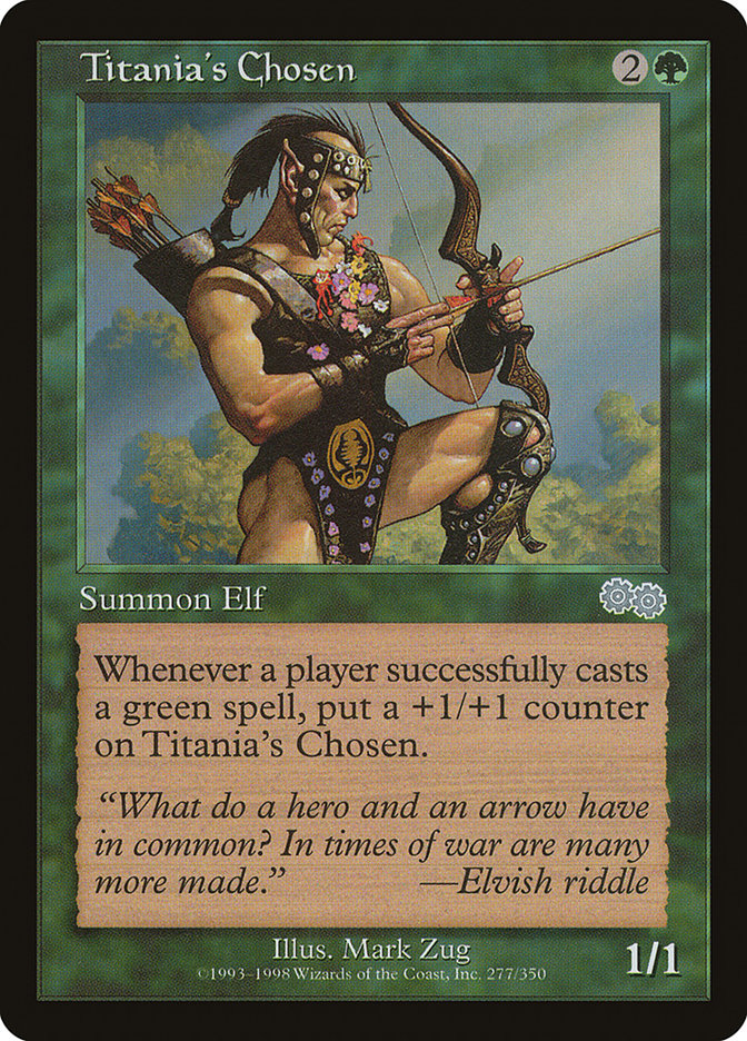 Titania's Chosen 277/350 (Urza's Saga)  | Good Games Modbury