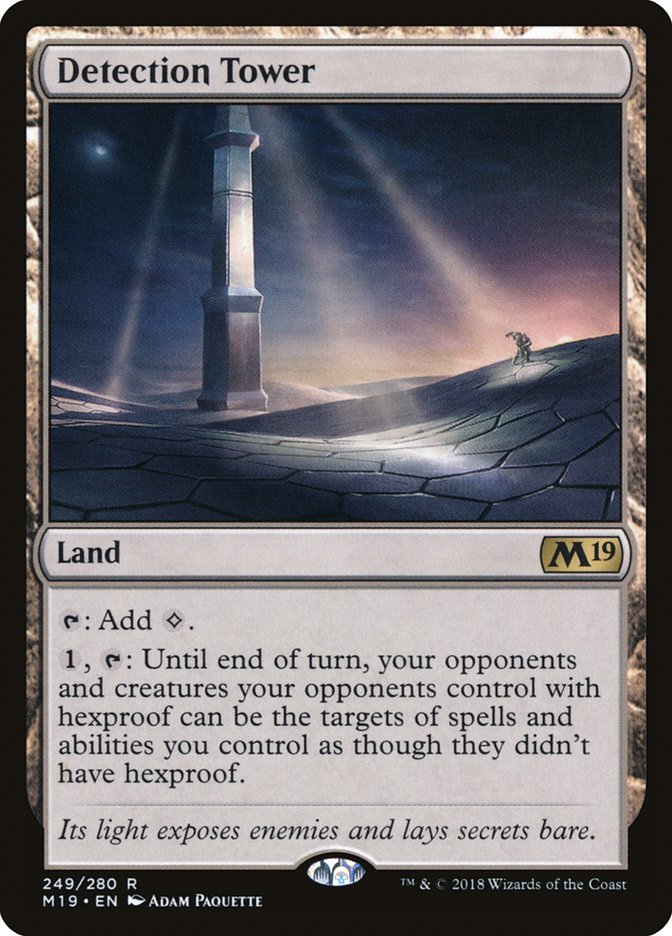 Detection Tower 249/280 (Core Set 2019)  | Good Games Modbury
