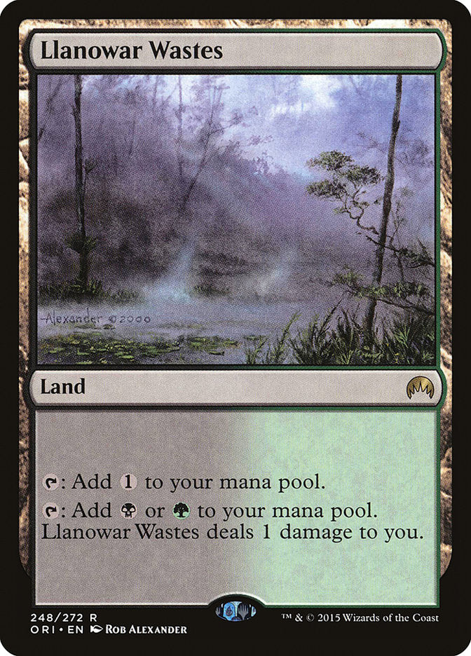 Llanowar Wastes 248/272 (Magic Origins)  | Good Games Modbury