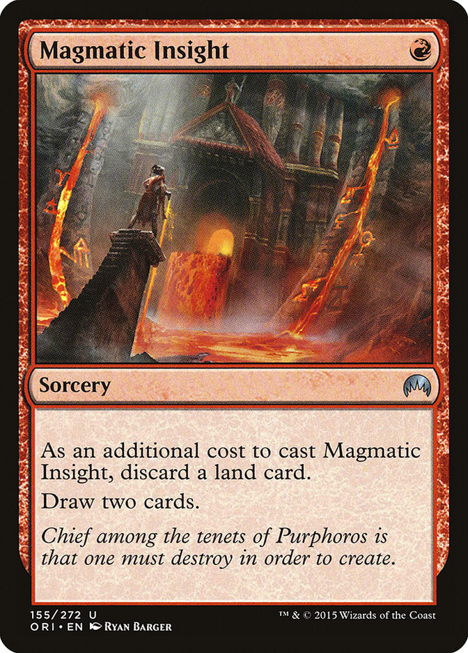 Magmatic Insight 155/272 (Magic Origins)  - Foil | Good Games Modbury