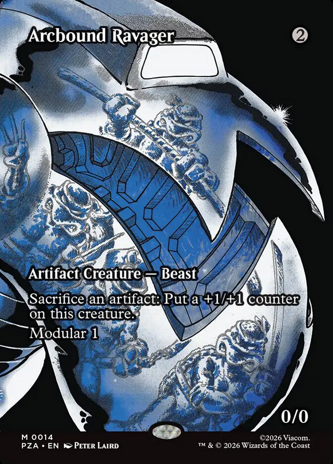 Arcbound Ravager 14/20 (Teenage Mutant Ninja Turtles Source Material)  - Borderless | Good Games Modbury
