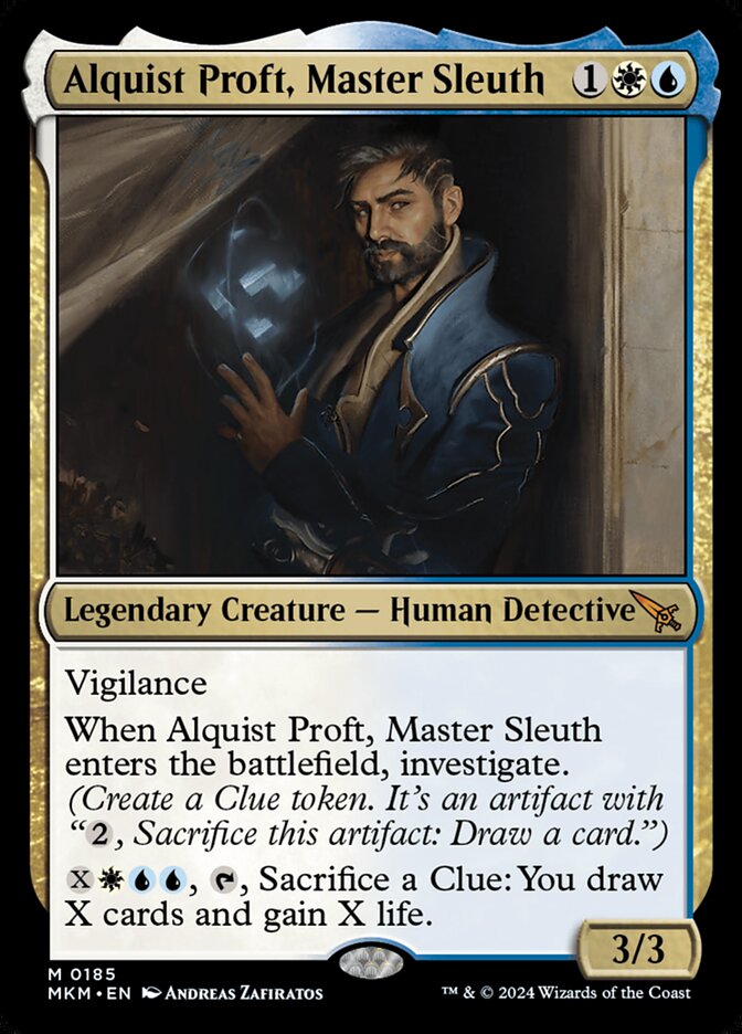Alquist Proft, Master Sleuth 185 (Murders at Karlov Manor)  | Good Games Modbury