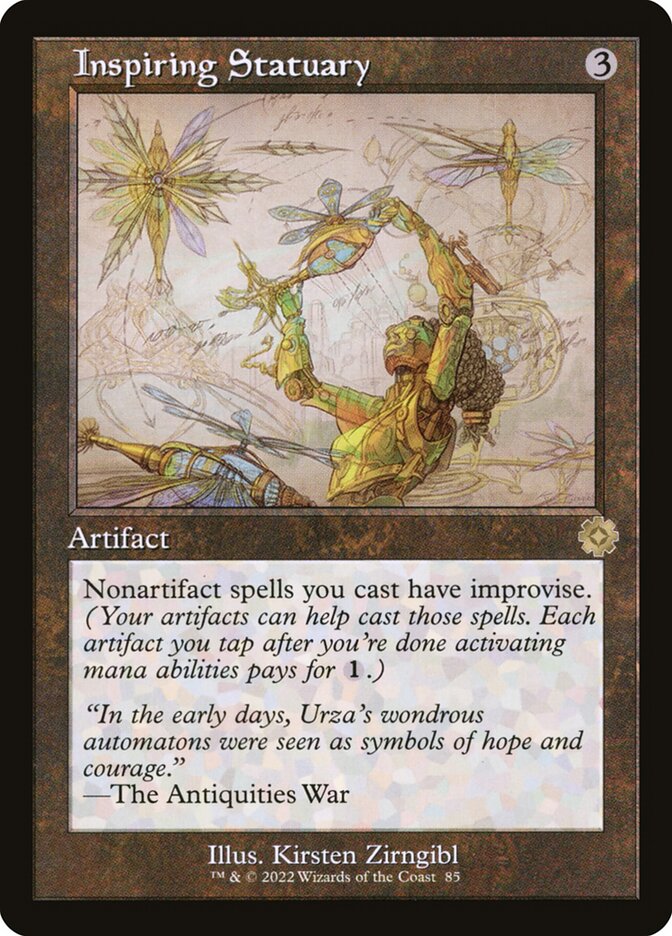 Inspiring Statuary 85 (The Brothers' War: Retro Frame Artifacts)  - Foil | Good Games Modbury