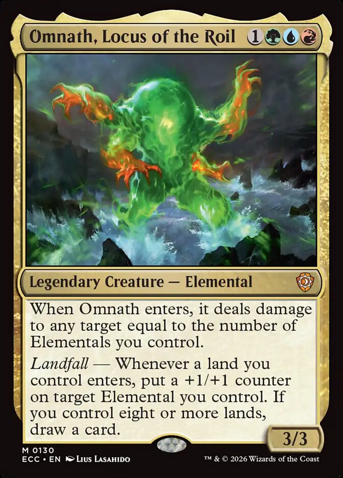 Omnath, Locus of the Roil 130 (Commander: Lorwyn Eclipsed)  | Good Games Modbury