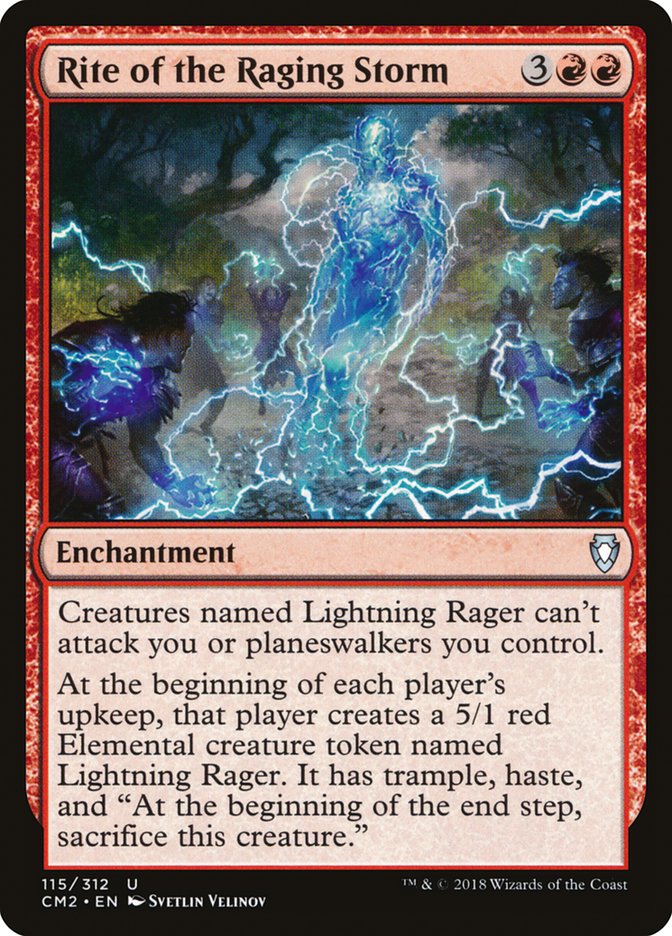 Rite of the Raging Storm 115/312 (Commander Anthology Volume II)  | Good Games Modbury