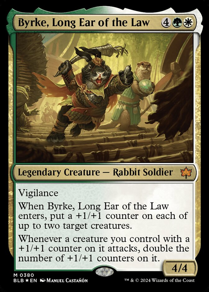 Byrke, Long Ear of the Law 380 (Bloomburrow)  - Foil | Good Games Modbury
