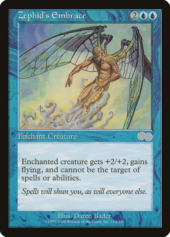 Zephid's Embrace 114/350 (Urza's Saga)  | Good Games Modbury