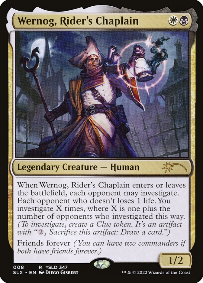 Wernog, Rider's Chaplain 8/32 (SLX Cards)  | Good Games Modbury