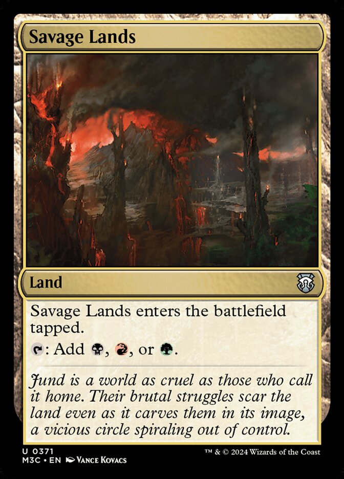 Savage Lands 371/411 (Commander: Modern Horizons 3)  | Good Games Modbury