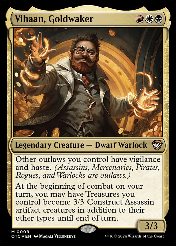 Vihaan, Goldwaker 8/342 (Commander: Outlaws of Thunder Junction)  - Foil | Good Games Modbury