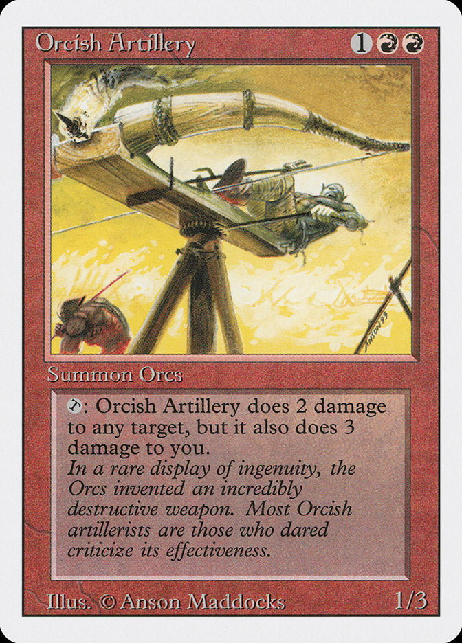Orcish Artillery 168/306 (Revised Edition)  | Good Games Modbury