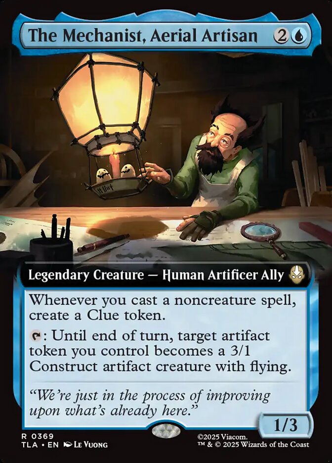 The Mechanist, Aerial Artisan 369 (Avatar: The Last Airbender)  - Extended Art | Good Games Modbury