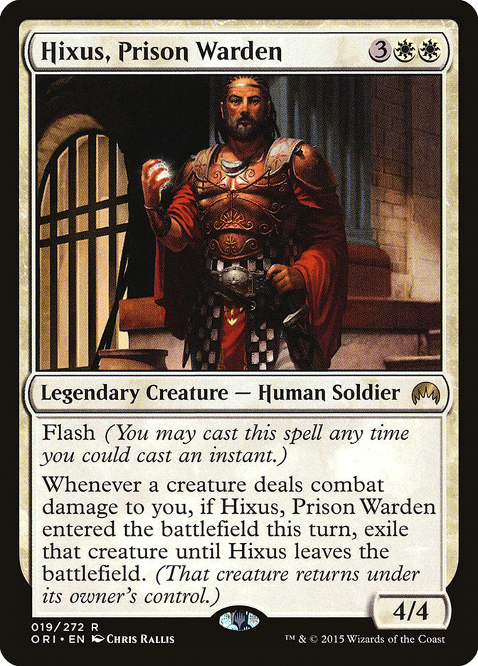 Hixus, Prison Warden 19/272 (Magic Origins)  | Good Games Modbury