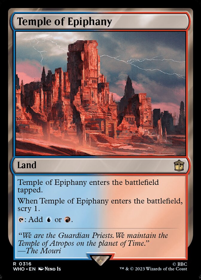 Temple of Epiphany 316/331 (Universes Beyond: Doctor Who)  - Foil | Good Games Modbury