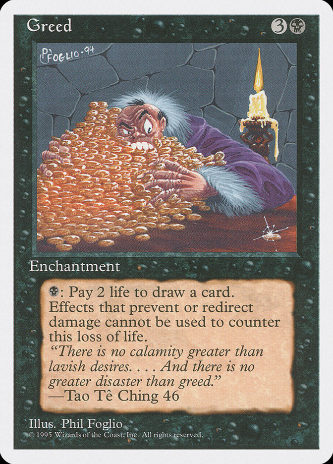 Greed 140/378 (Fourth Edition)  | Good Games Modbury