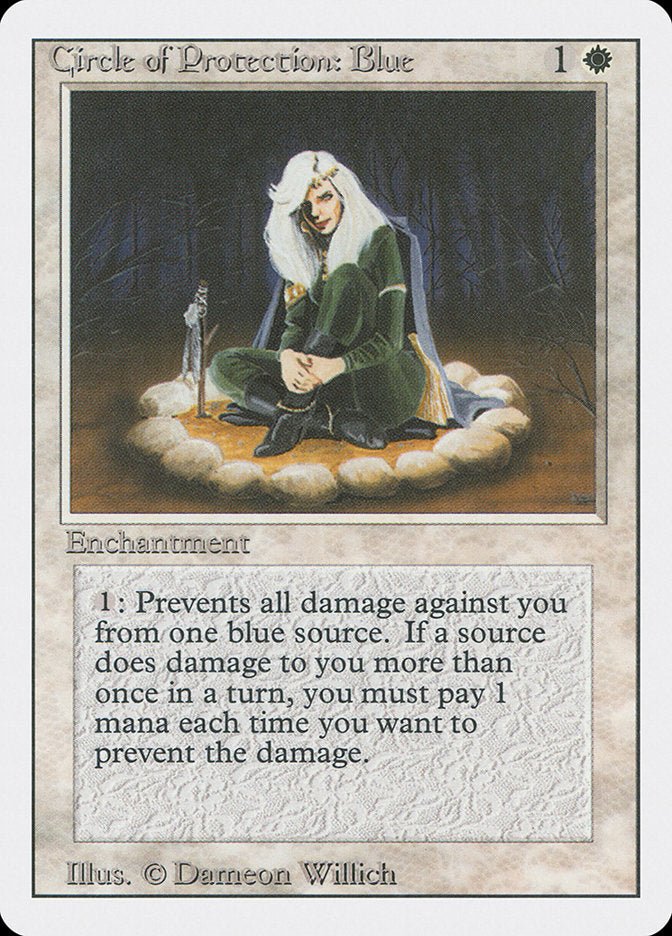 Circle of Protection: Blue 10/306 (Revised Edition)  | Good Games Modbury