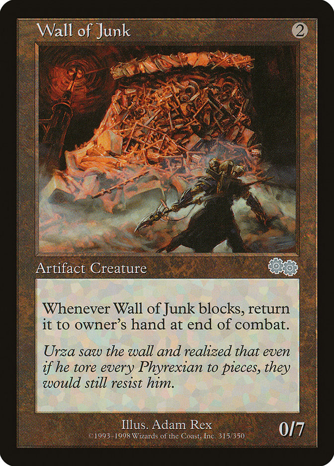 Wall of Junk 315/350 (Urza's Saga)  | Good Games Modbury