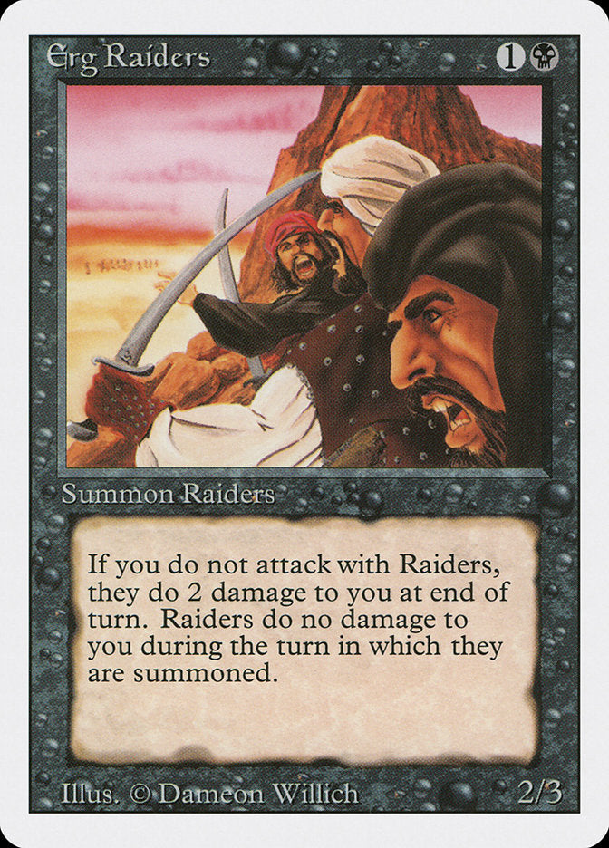 Erg Raiders 109/306 (Revised Edition)  | Good Games Modbury