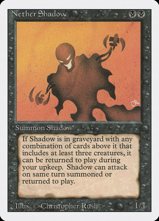 Nether Shadow 118/306 (Revised Edition)  | Good Games Modbury
