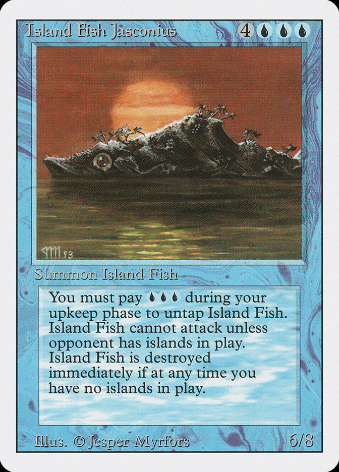 Island Fish Jasconius 61/306 (Revised Edition)  | Good Games Modbury
