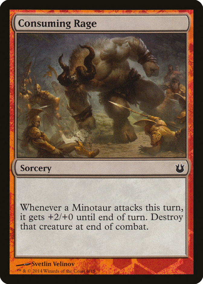Consuming Rage 6/15 (Hero's Path Promos)  | Good Games Modbury