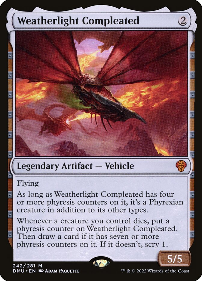 Weatherlight Compleated 242 (Dominaria United)  | Good Games Modbury