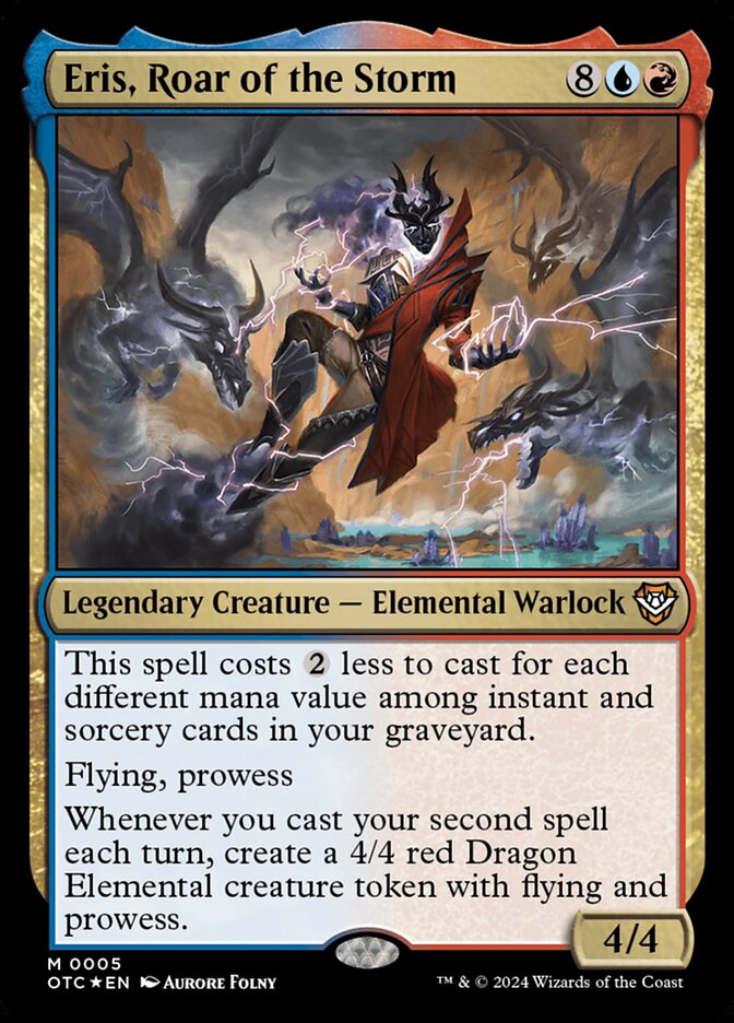 Eris, Roar of the Storm 5/342 (Commander: Outlaws of Thunder Junction)  - Foil | Good Games Modbury
