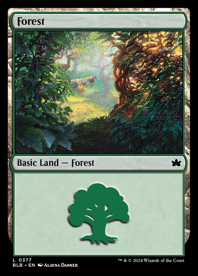 Forest 377 (Bloomburrow)  | Good Games Modbury