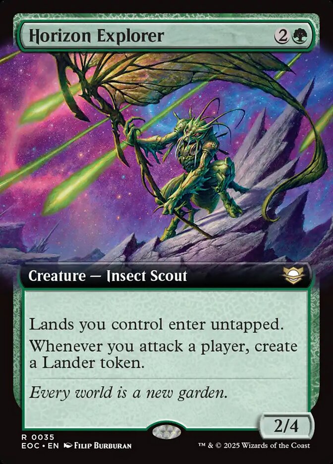 Horizon Explorer 35 (Commander: Edge of Eternities)  - Extended Art | Good Games Modbury