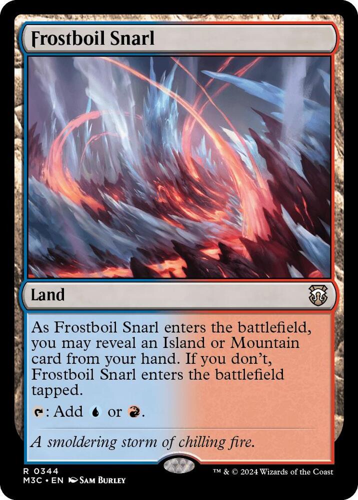 Frostboil Snarl 344/411 (Commander: Modern Horizons 3)  - Ripple Foil | Good Games Modbury