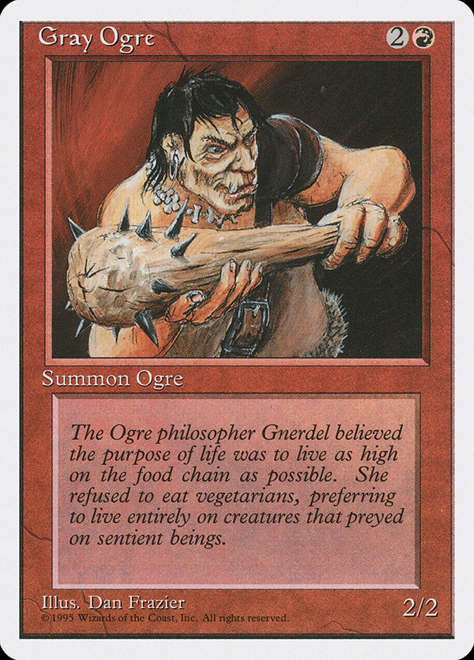 Gray Ogre 200/378 (Fourth Edition)  | Good Games Modbury
