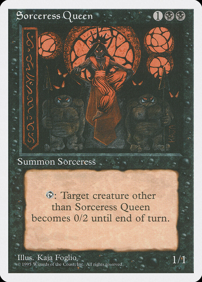 Sorceress Queen 162/378 (Fourth Edition)  | Good Games Modbury