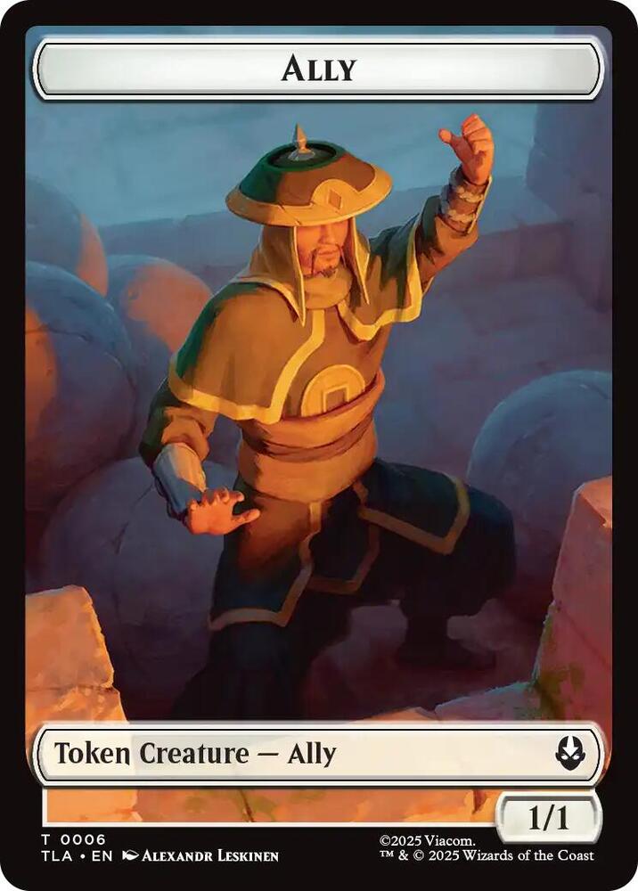 Ally 0006 Clue 0017 Double Sided Token 6 // 17 (Avatar: The Last Airbender)  | Good Games Modbury