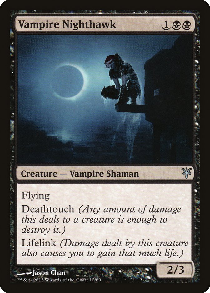 Vampire Nighthawk 12/80 (Duel Decks: Sorin vs. Tibalt)  | Good Games Modbury
