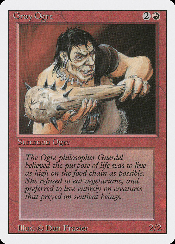 Gray Ogre 157/306 (Revised Edition)  | Good Games Modbury
