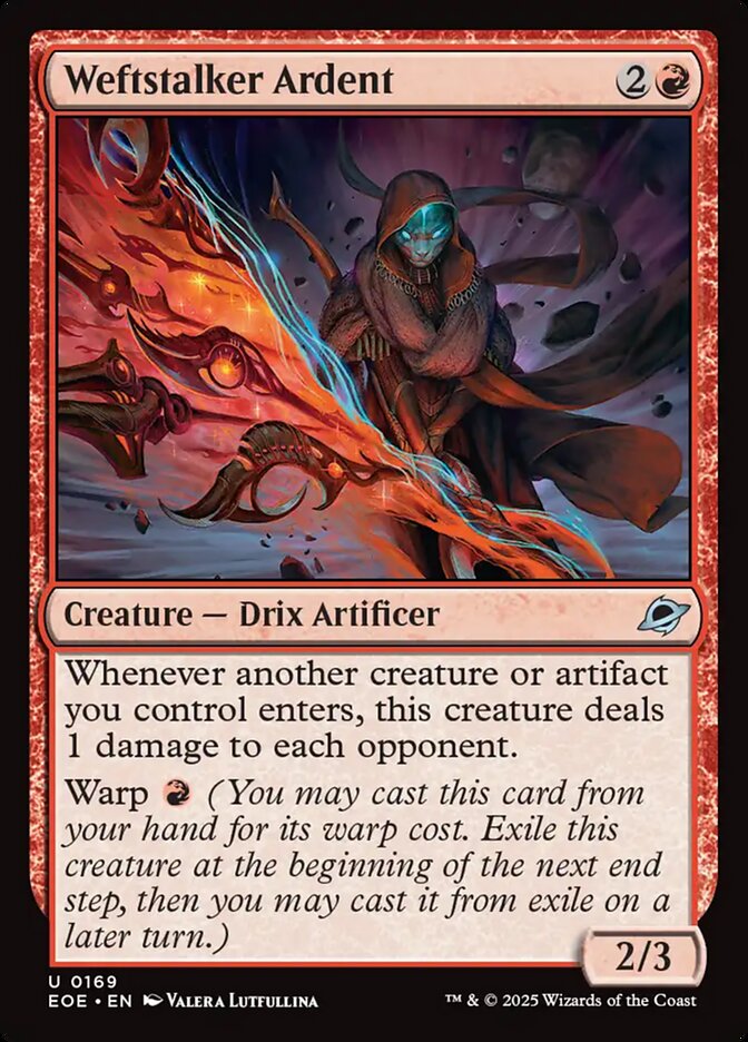 Weftstalker Ardent 169 (Edge of Eternities)  - Foil | Good Games Modbury