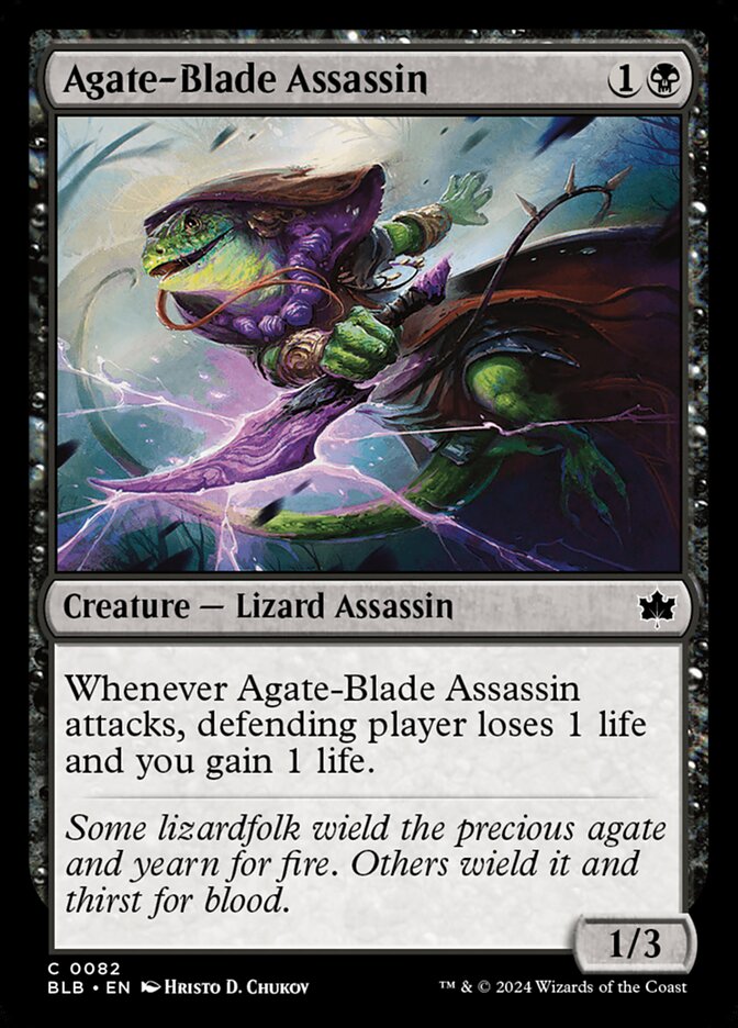 Agate-Blade Assassin 82/281 (Bloomburrow)  - Foil | Good Games Modbury
