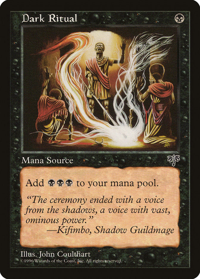 Dark Ritual 116/350 (Mirage)  | Good Games Modbury