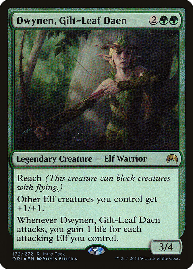 Dwynen, Gilt-Leaf Daen 172/54 (Unique and Miscellaneous Promos)  - Foil | Good Games Modbury